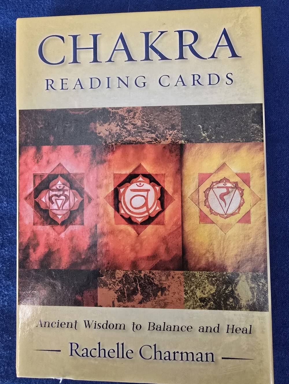 Chakra Reading Cards by Rachelle Charman - Multicolor Deck